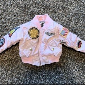 Baby aviator jacket